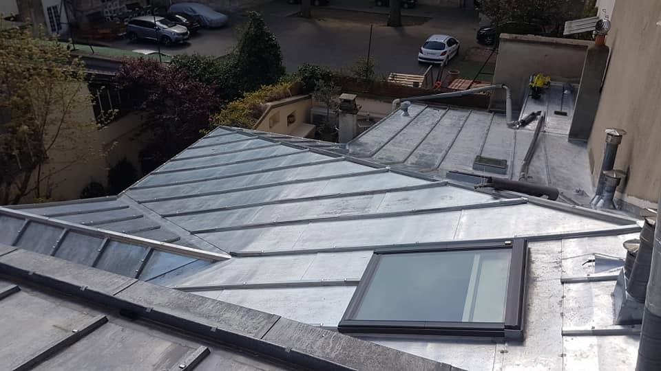 Toiture zinc & Velux