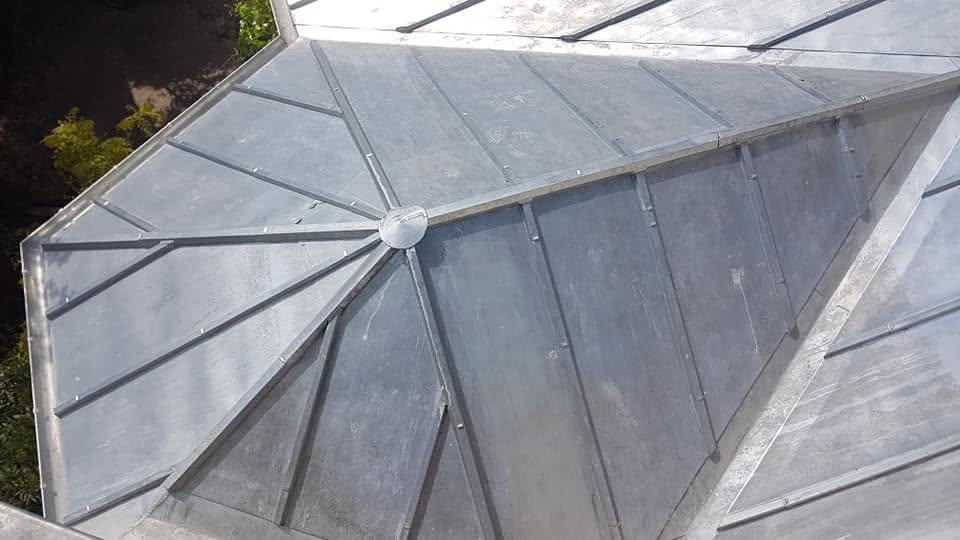 Pavillon zinc en étoile